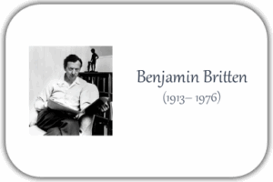 Benjamin Britten (1913–1976): Hauptwerke der Kirchenmusik