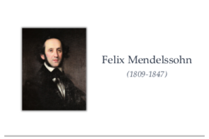 Felix Mendelssohn (1809-1847): Ιερά Έργα και Ορατόρια