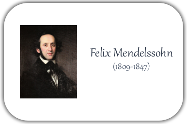 Felix Mendelssohn (1809-1847): Geistliche Werke und Oratorien